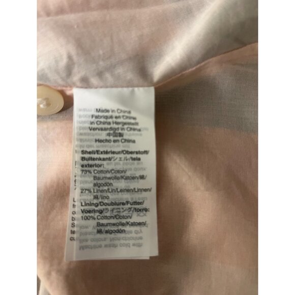 Madewell Tank Button-Front Midi Dress in Rainbow Check Size 6 NWOT - Picture 10 of 10